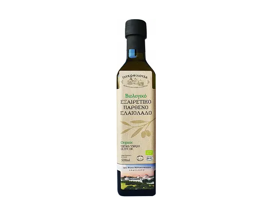 Glykofilousa Organic Extra Virgin OLive Oil 500ml  - photo 1