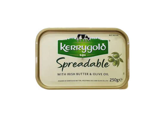Kerrygold Soft With Olive Oil Butter 250g 