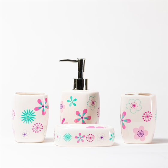 TRQ-1576 Decorative Ceramic Bathroom Set Gazimağusa