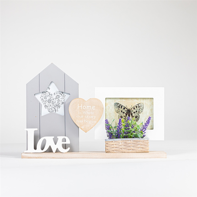 TRQ-696 Love Wooden Frame  - изображение 1