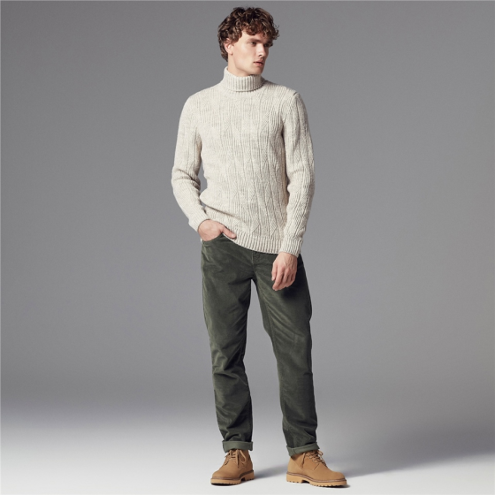 Turtleneck Knitted Sweater 