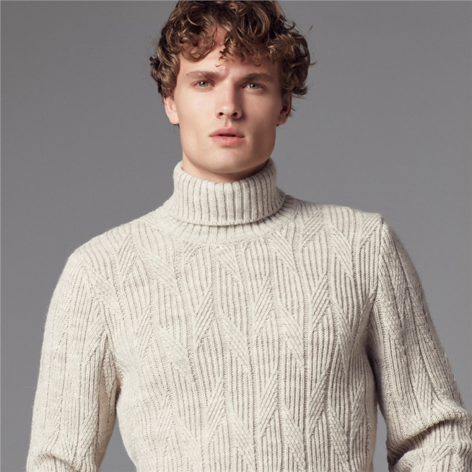 Turtleneck Knitted Sweater  - photo 5