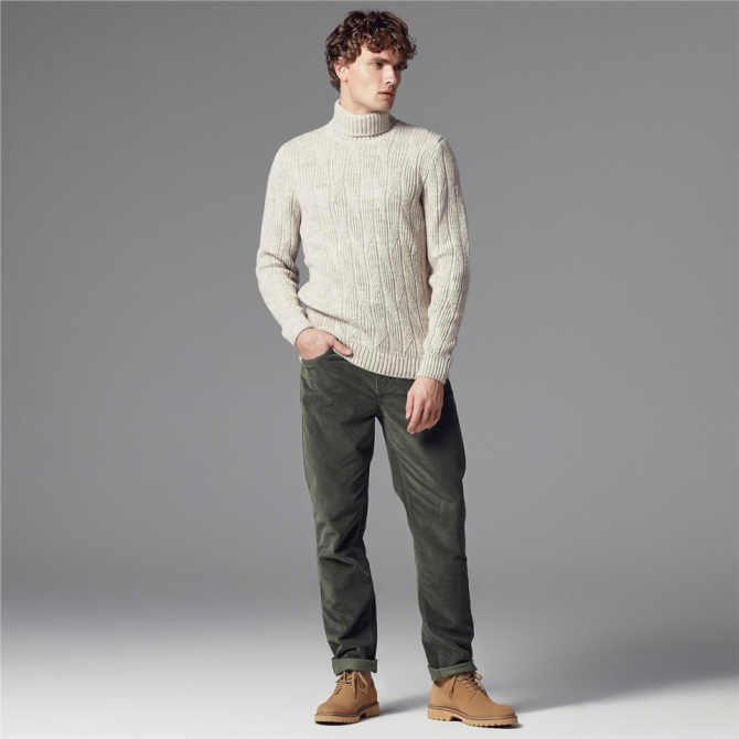 Turtleneck Knitted Sweater  - photo 1