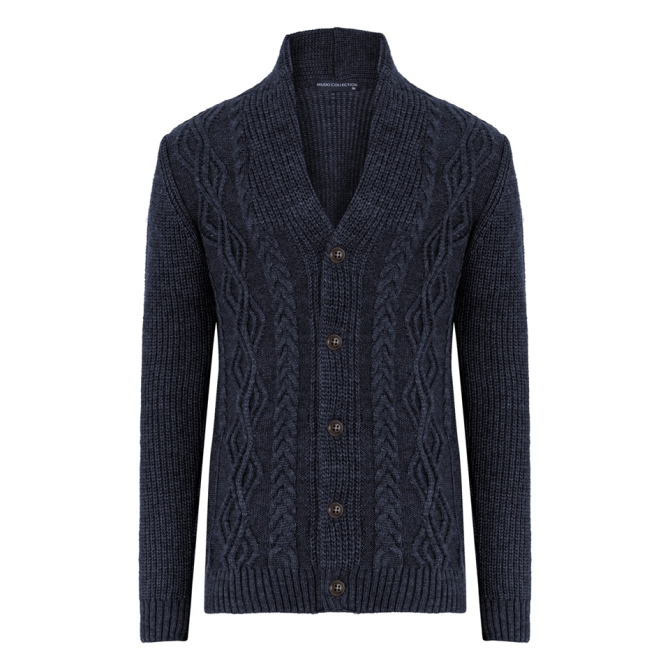 Buttoned Stand Collar Cardigan  - photo 4