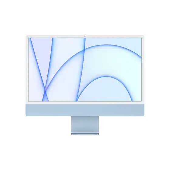 Apple iMac 24" 4.5K Retina Display (Apple M1/8GB/256GB/7C GPU) - Blue Gazimağusa