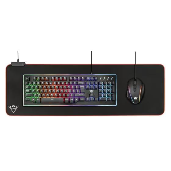 Gaming Mousepad Trust GXT 764 XXL Glide-Flex RGB - Black  - photo 2