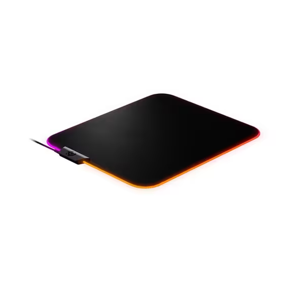 Steelseries QcK Prism RGB - Gaming Mousepad Black  - photo 1