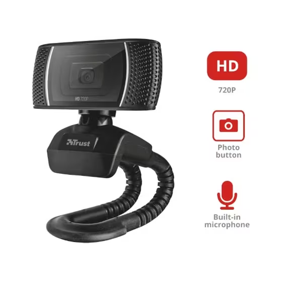 Trust Trino HD - Web camera - Black  - photo 4