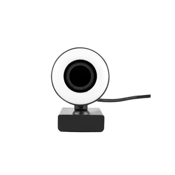 Lamtech - Web Camera LGP ​​Earth FHD 1080p with Illumination - Black  - photo 2