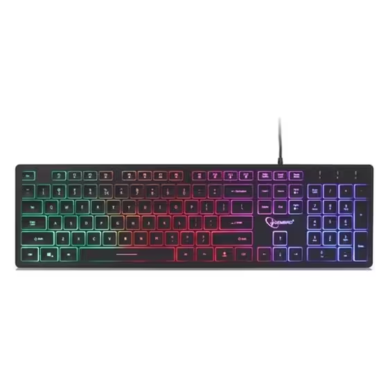 GEMBIRD KB-UML-01 Rainbow Wired Gaming Keyboard - Gaming Keyboard  - photo 1