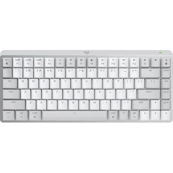 Logitech MX Mechanical Mini Wireless Keyboard for Mac - Light Grey  - photo 1