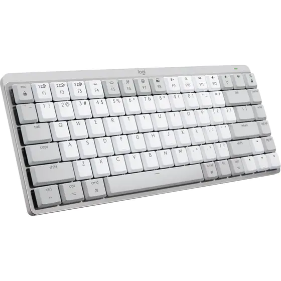 Logitech MX Mechanical Mini Wireless Keyboard for Mac - Light Grey  - photo 2