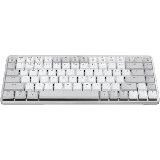 Logitech MX Mechanical Mini Wireless Keyboard for Mac - Light Grey  - photo 3