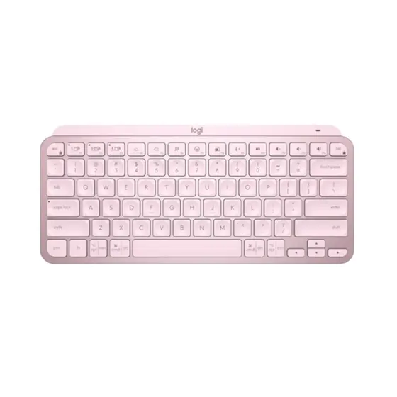 Logitech Wireless MX Keys Mini Minimalist Keyboard- Wireless - Rose  - photo 1