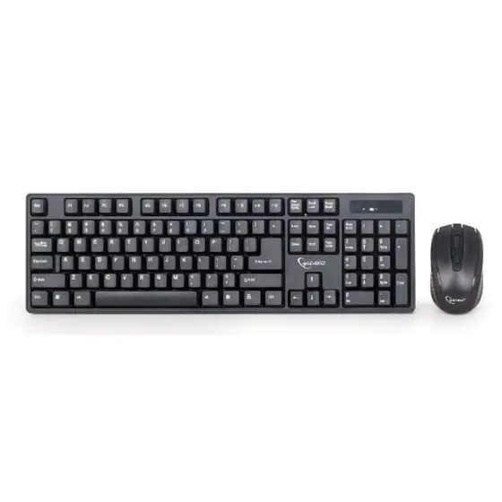 Gembird Wireless Keyboard KBS-W-01 - Black  - photo 1