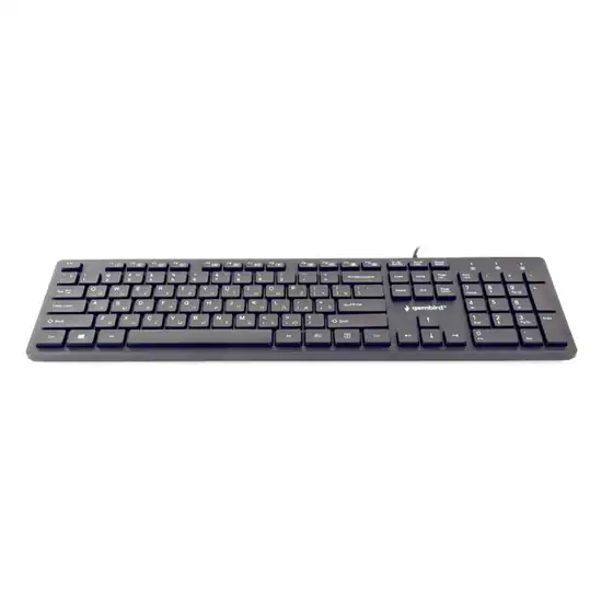 Gembird Chocolate USB Keyboard - Black  - photo 3