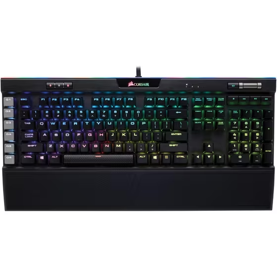 Corsair Gaming K95 RGB Platinum Keyboard US - MX SPEED RGB Silver (CH-9127014-NA)  - изображение 1