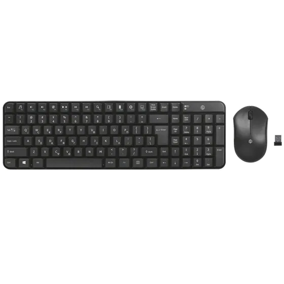 Urban Revolt 21537 Wireless Compact Keyboard & Mouse Set - Wireless Black  - photo 1