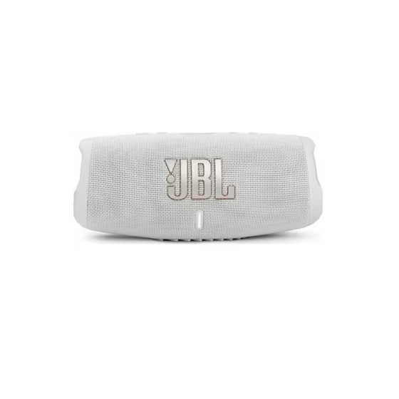 JBL Charge 5 Portable Bluetooth Speaker - White 
