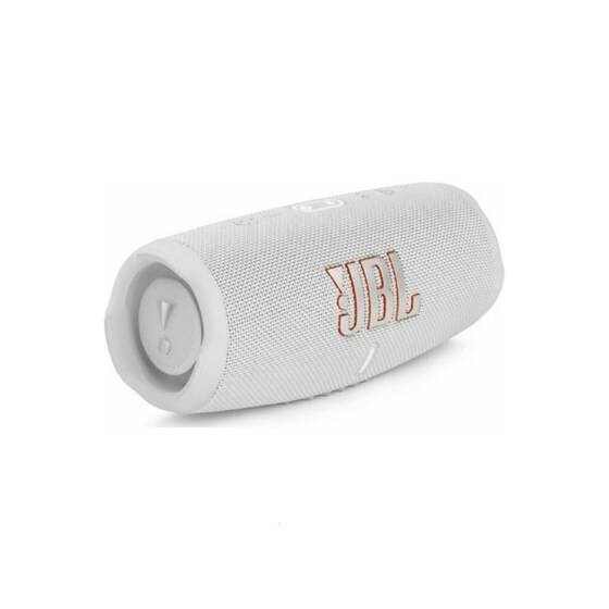 JBL Charge 5 Portable Bluetooth Speaker - White  - photo 2